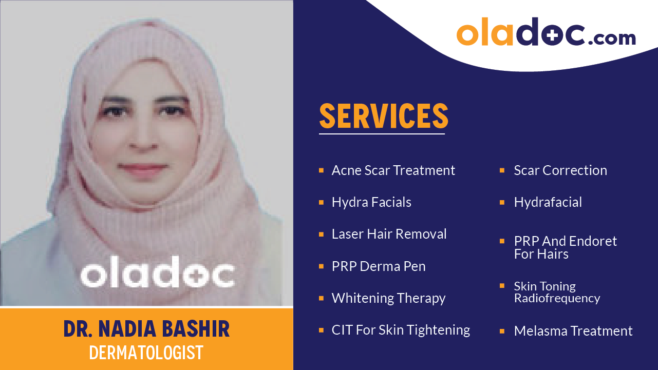 Services provided by Dr Nadia bashir